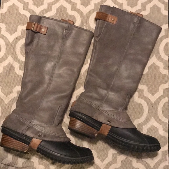 poshmark sorel boots